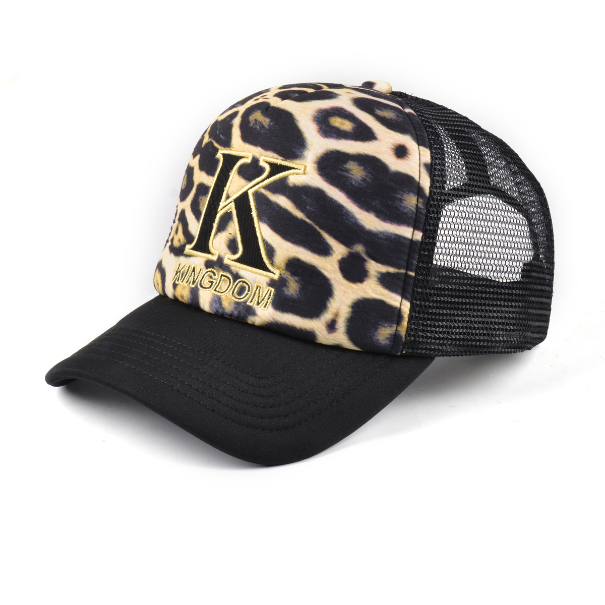 Kingdom Leopard Snapback Trucker Hat